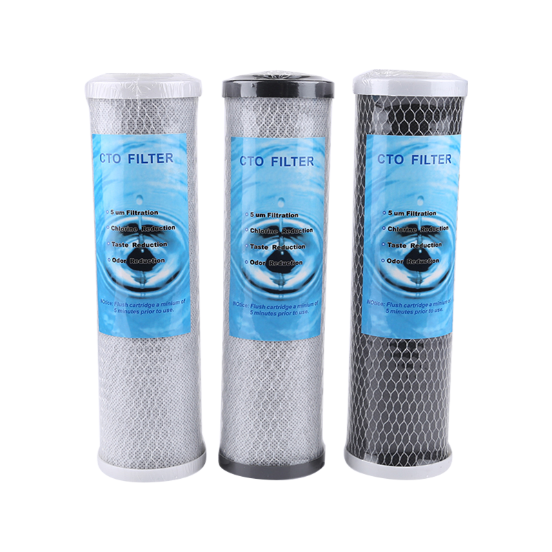 Cartouche de filtre à eau en carbone activé RH-CTO10 PP