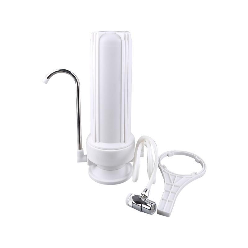 RH-JK1 PET Single Counter Top Water Filtre avec tuyau et spot